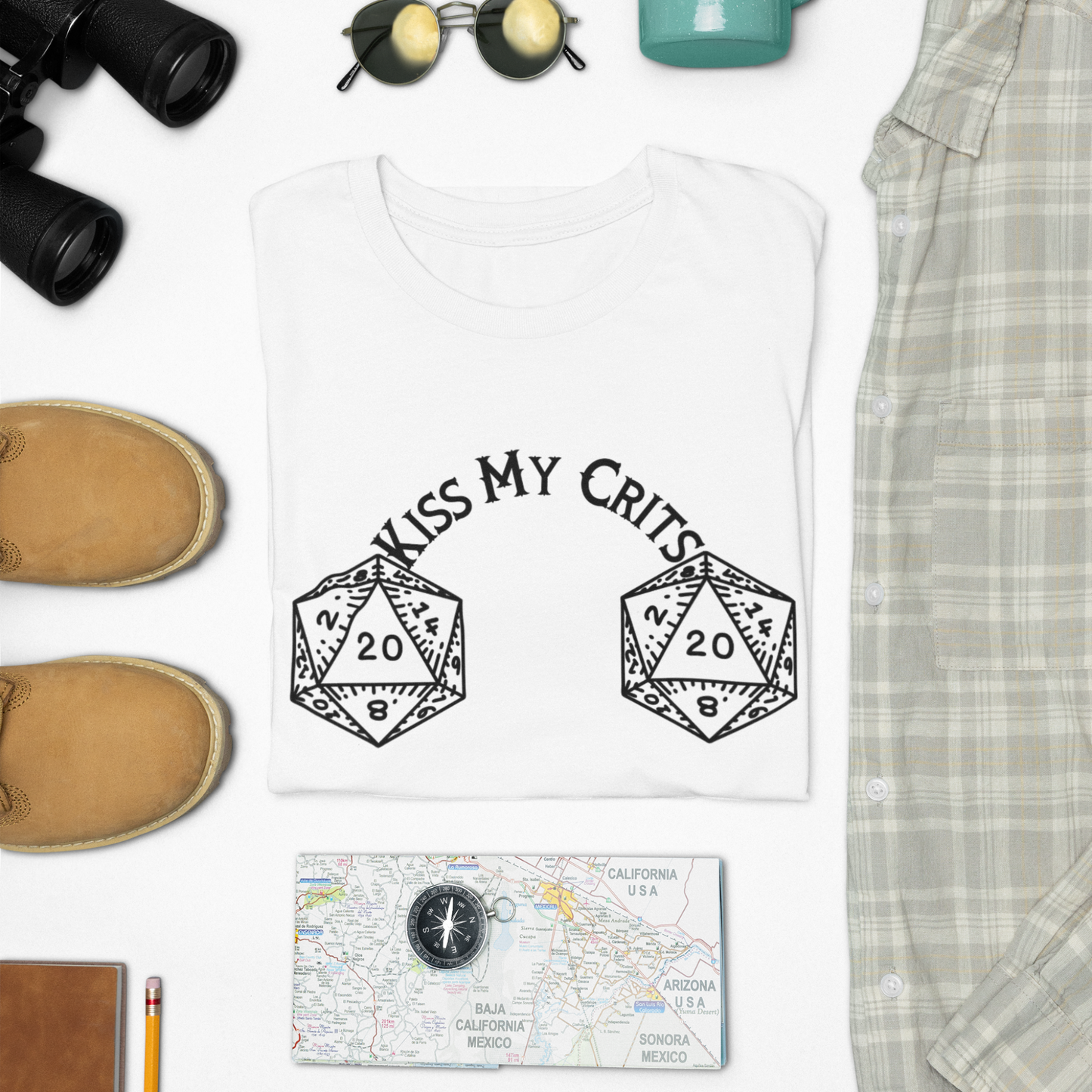 Kiss My Crits Unisex Tee