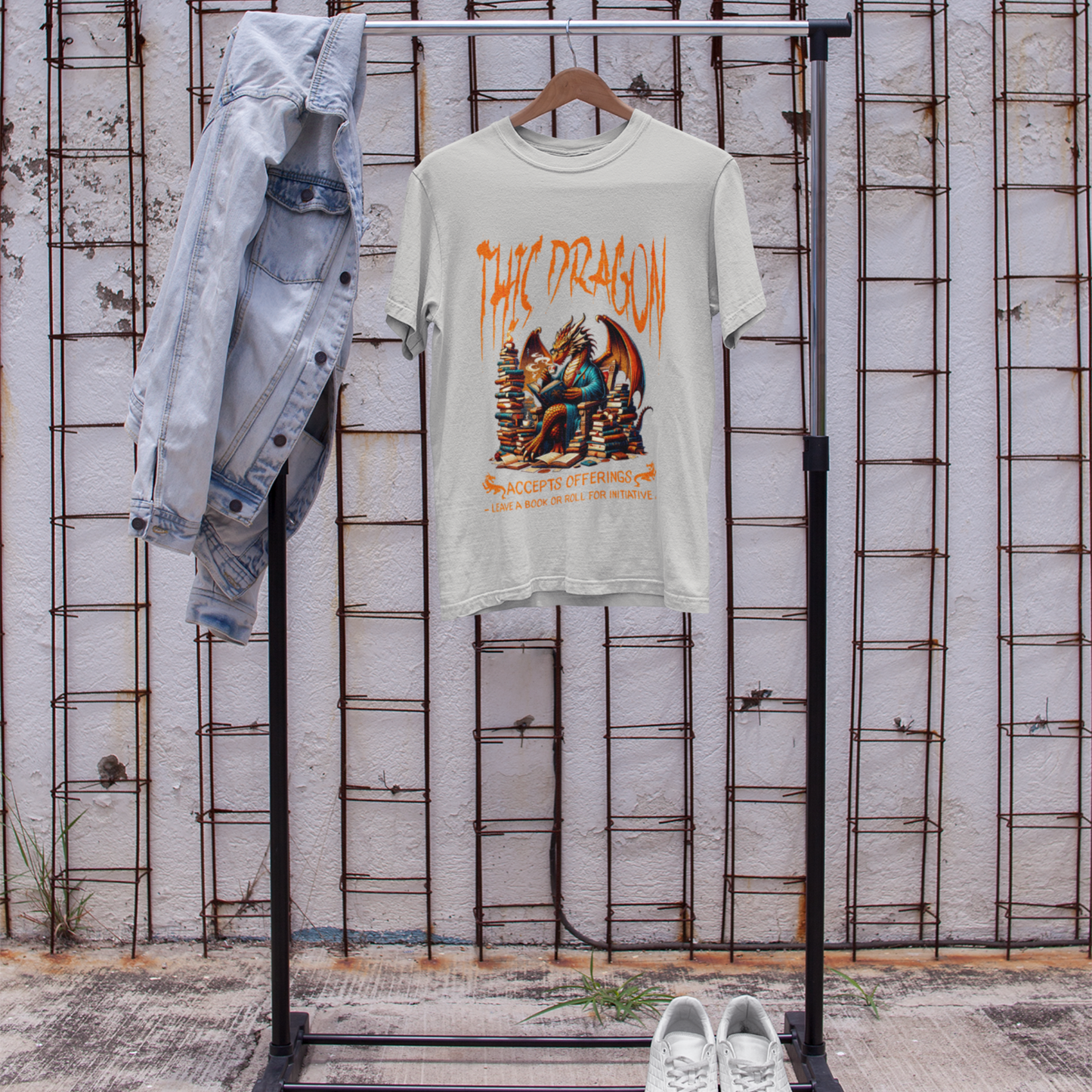 Offering To The Book Dragon Roll For Initiative Unisex Tee