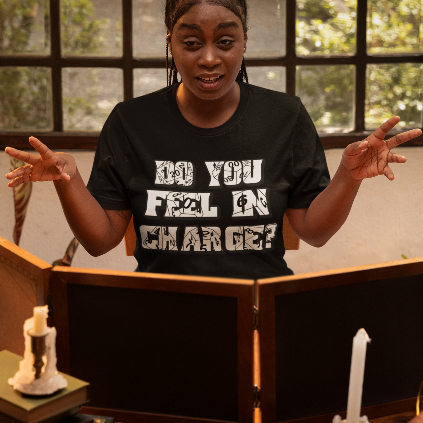 Do You Feel In Charge? Unisex Tee