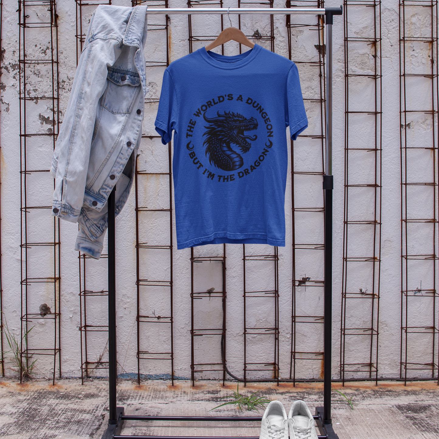 Worlds A Dungeon But Im The Dragon Unisex Tee