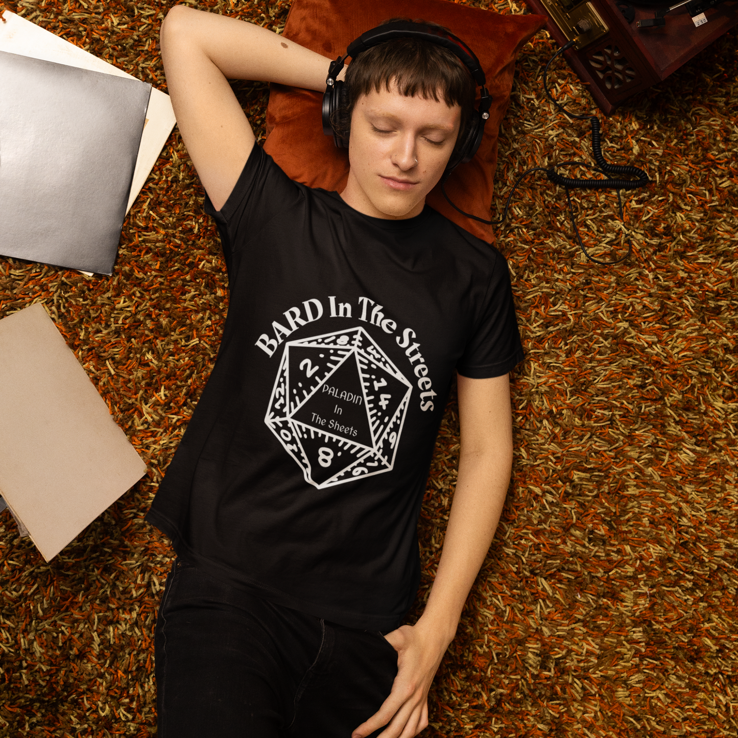Bard In The Streets, Paladin In The Sheets Unisex Tee