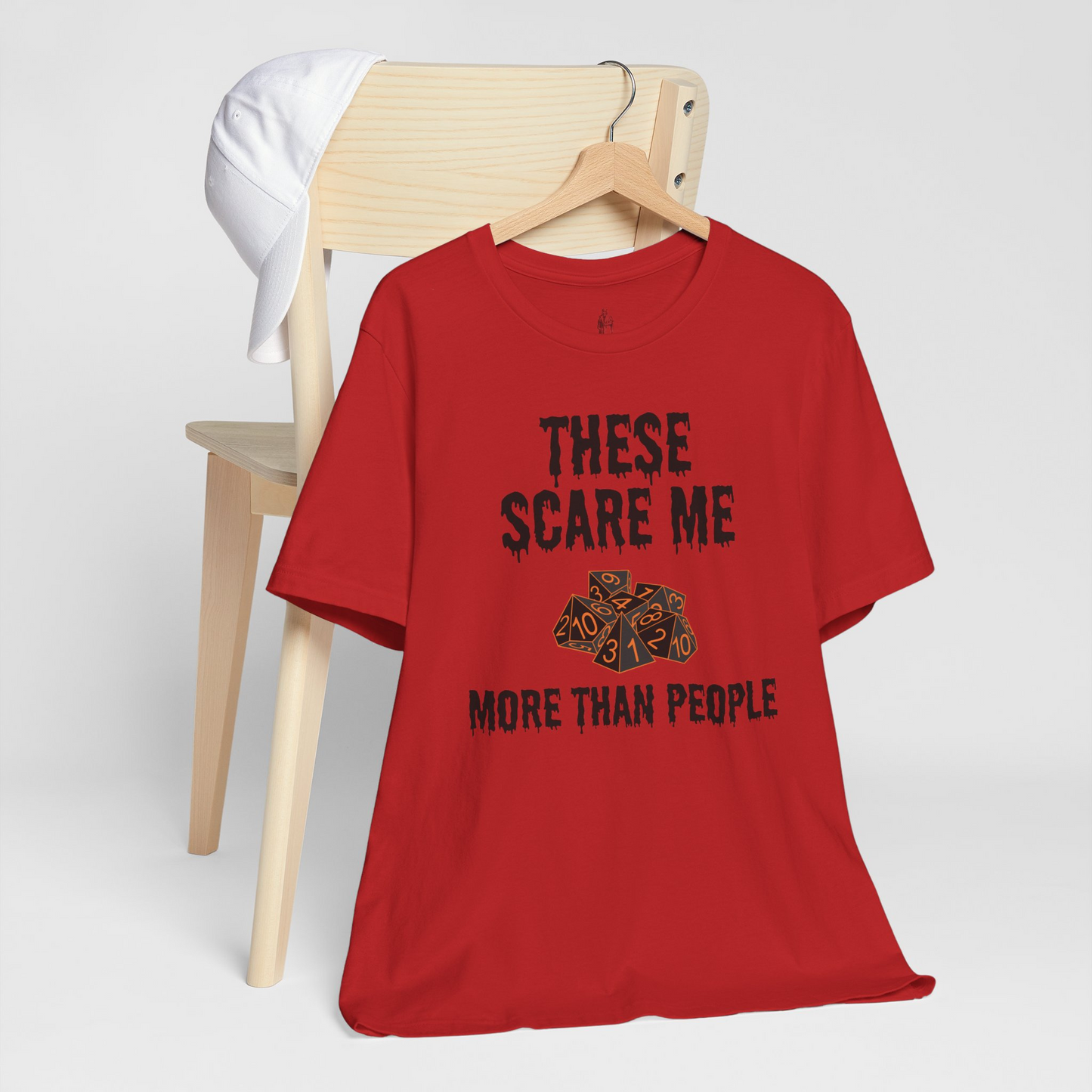 Dice Scare Me More Than People Unisex Tee