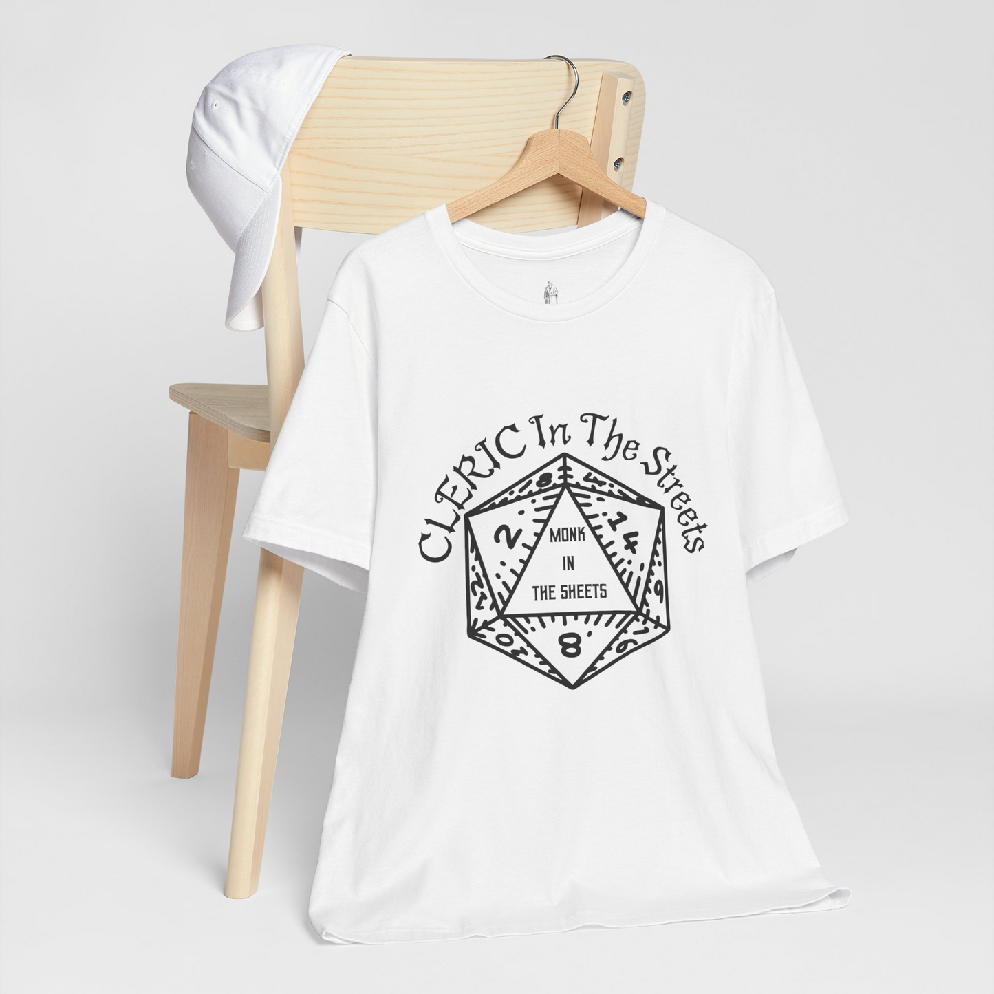 Cleric In The Streets, Monk In The Sheets Unisex Tee