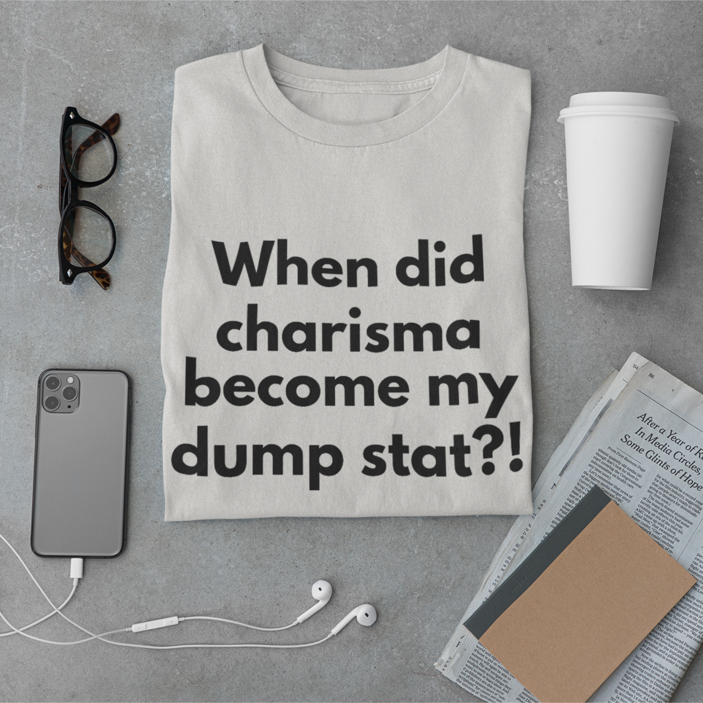 Charisma Dump Stat Unisex T-Shirt