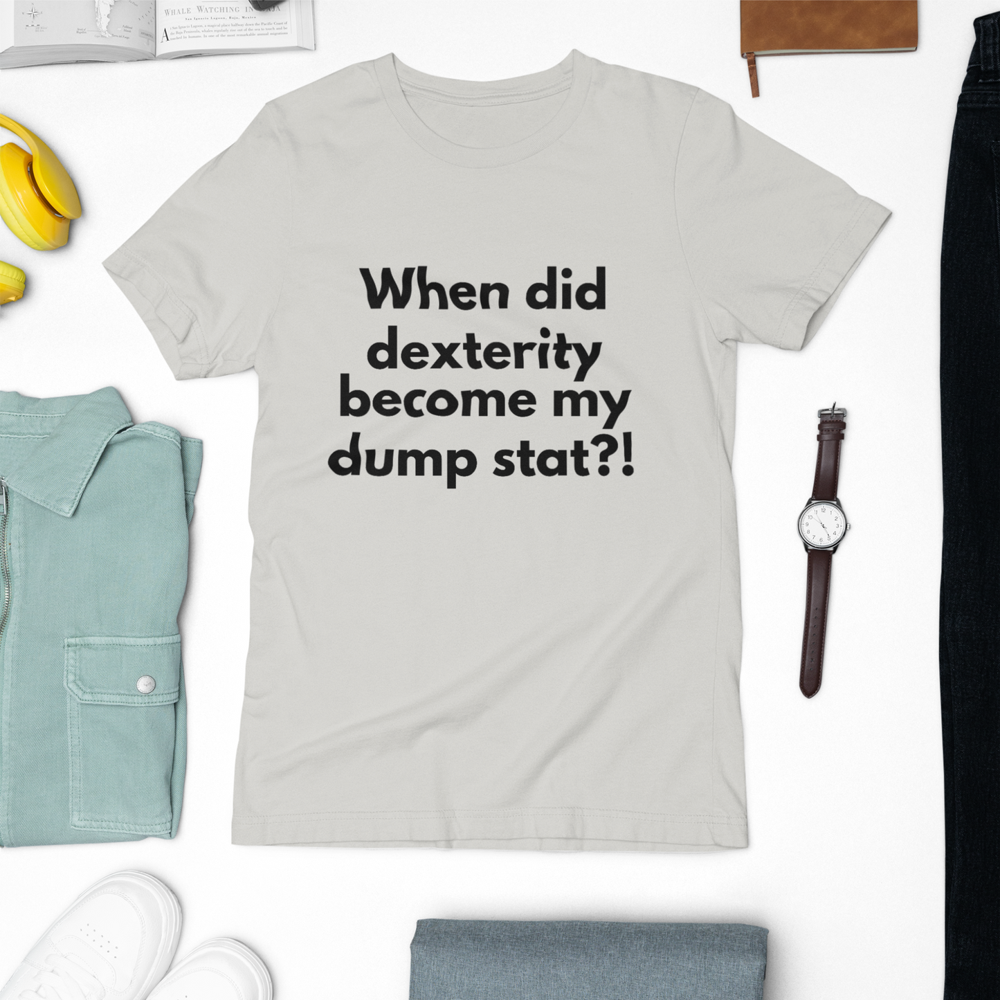Dexterity Dump Stat Unisex T-Shirt