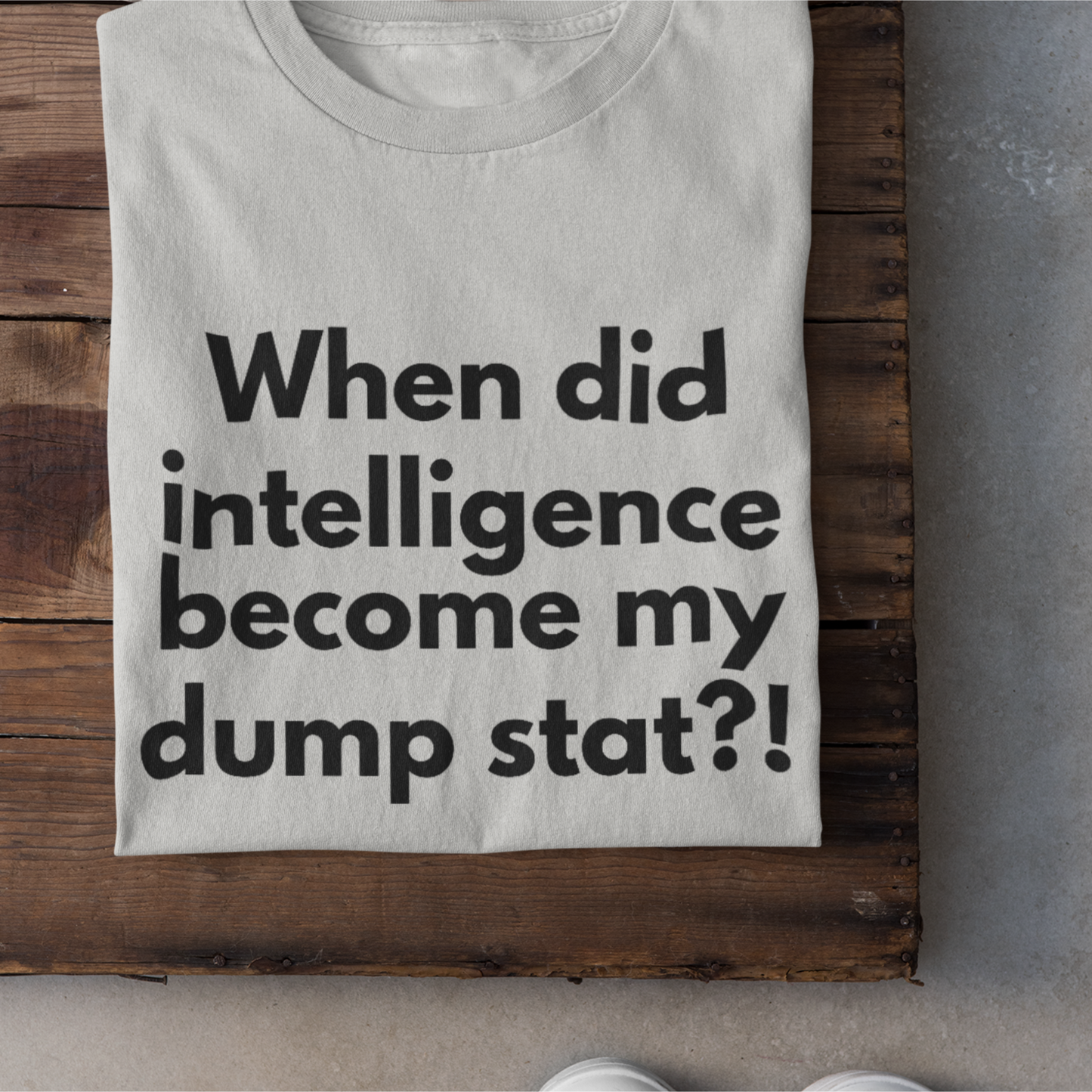 Intelligence Dump Stat Unisex Shirt