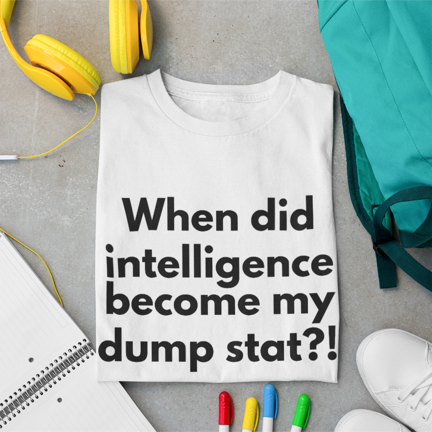 Intelligence Dump Stat Unisex Shirt