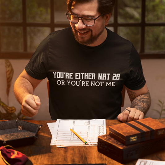 Nat 20 or Not Me Unisex Tee