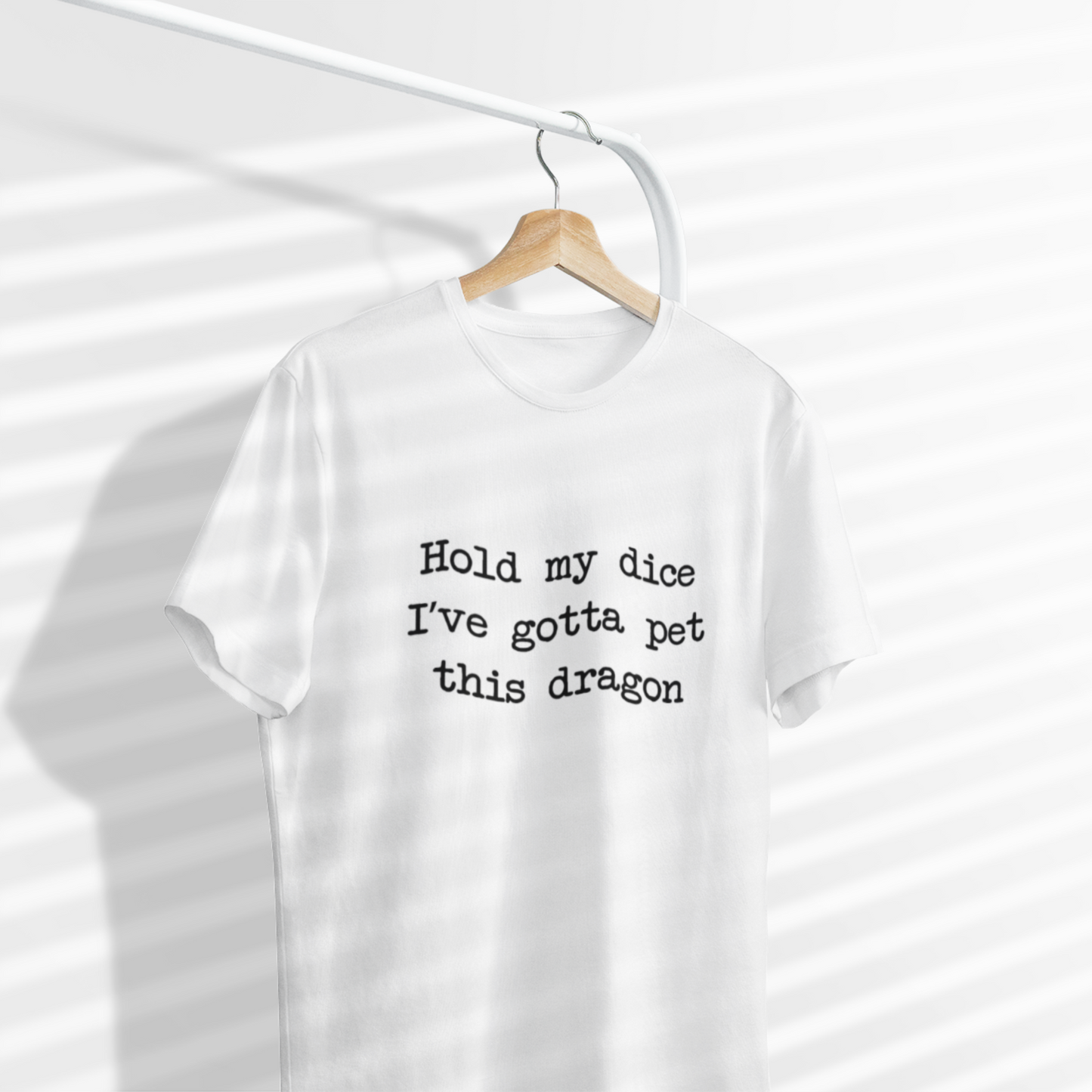 Hold My Dice, I’ve Gotta Pet This Dragon Unisex Tee