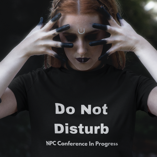 Do Not Disturb NPC Conference Unisex Tee