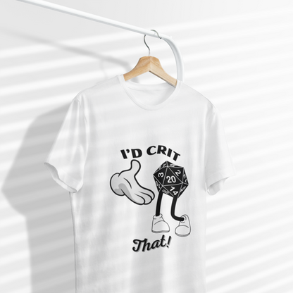 I'd Crit That Unisex Tee