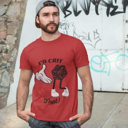 I'd Crit That Unisex Tee