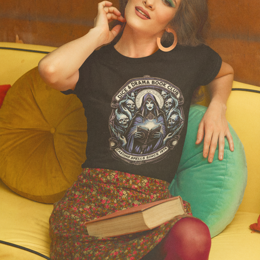 Dice & Drama Book Club Unisex Tee