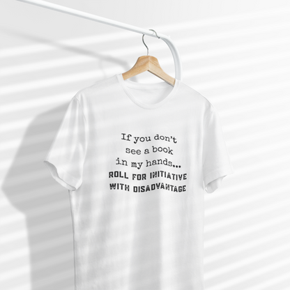 No Book Roll For Initiative Unisex Tee