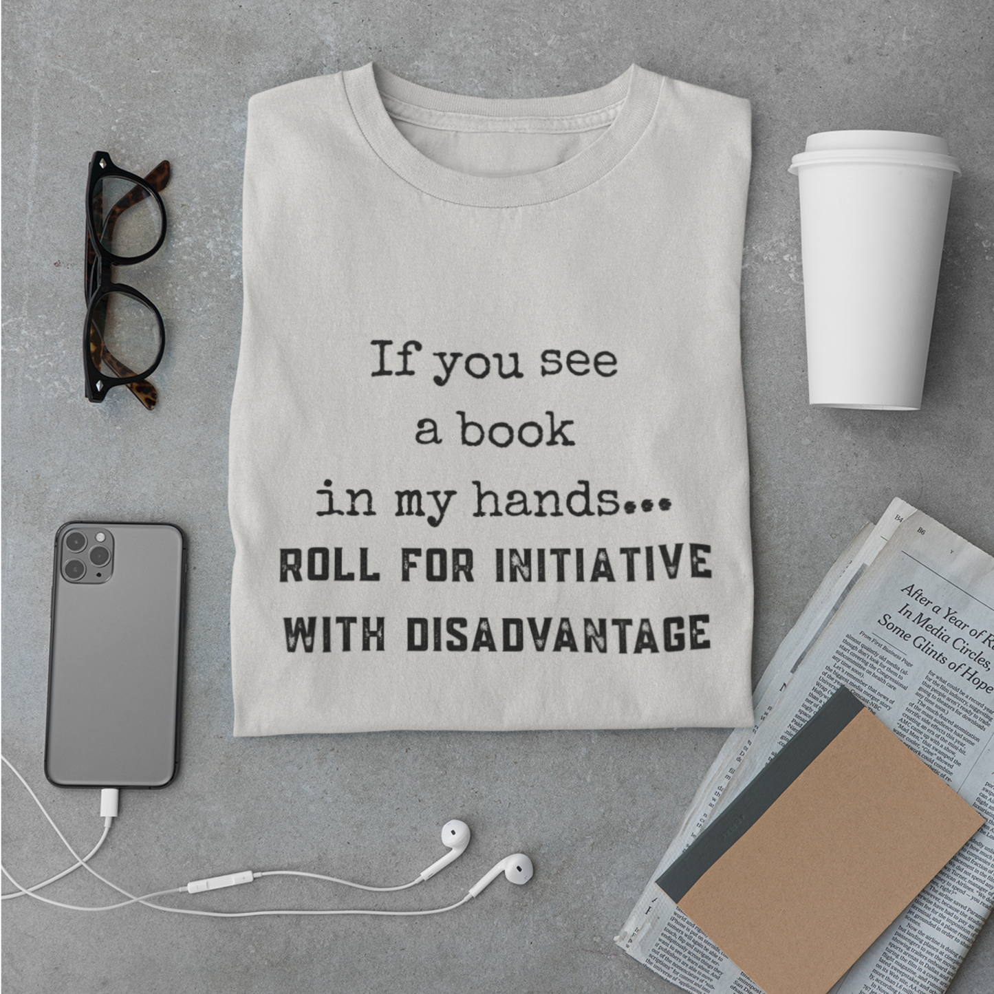 Have Book Roll For Initiative Unisex Tee