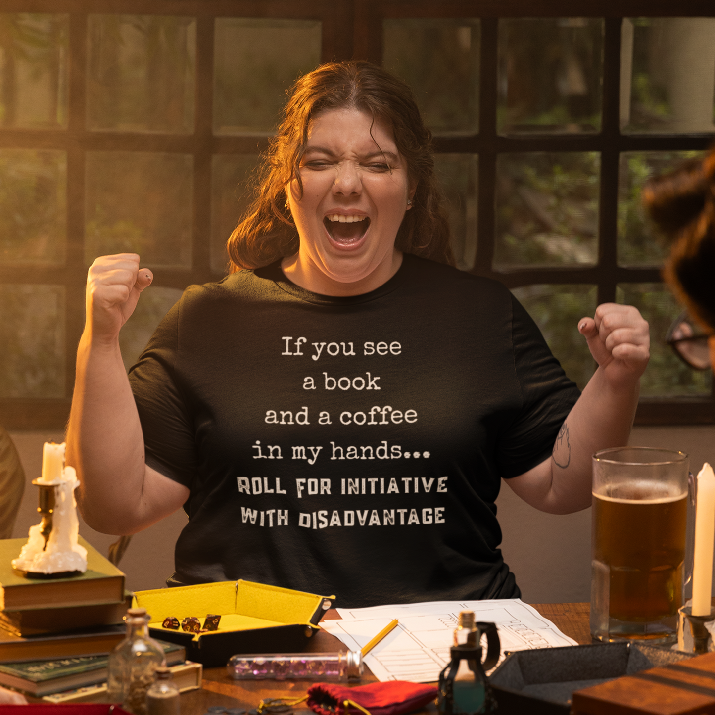 Have Book And Coffee Roll For Initiative Unisex Tee
