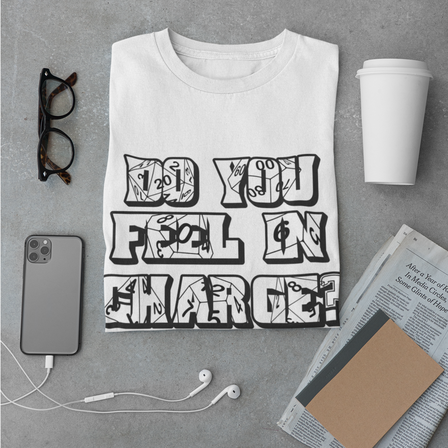Do You Feel In Charge? Unisex Tee