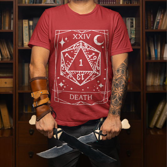 Critical Death Tarot Unisex Tee