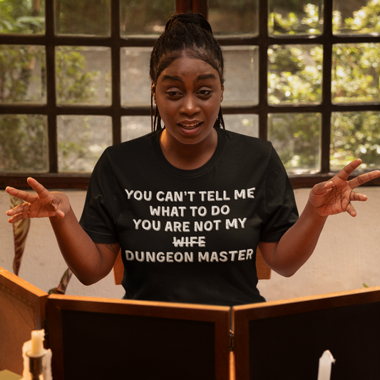 Not My Wife Dungeon Master Unisex Tee