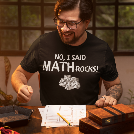 No, I Said MATH Rocks Unisex Tee