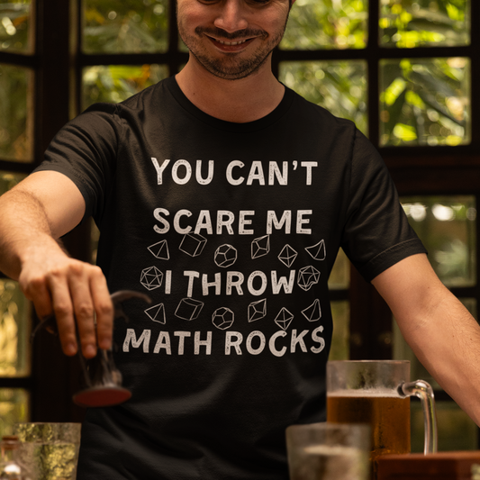 I Throw Math Rocks Unisex Tee