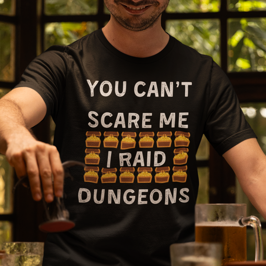 I Raid Dungeons Unisex Tee