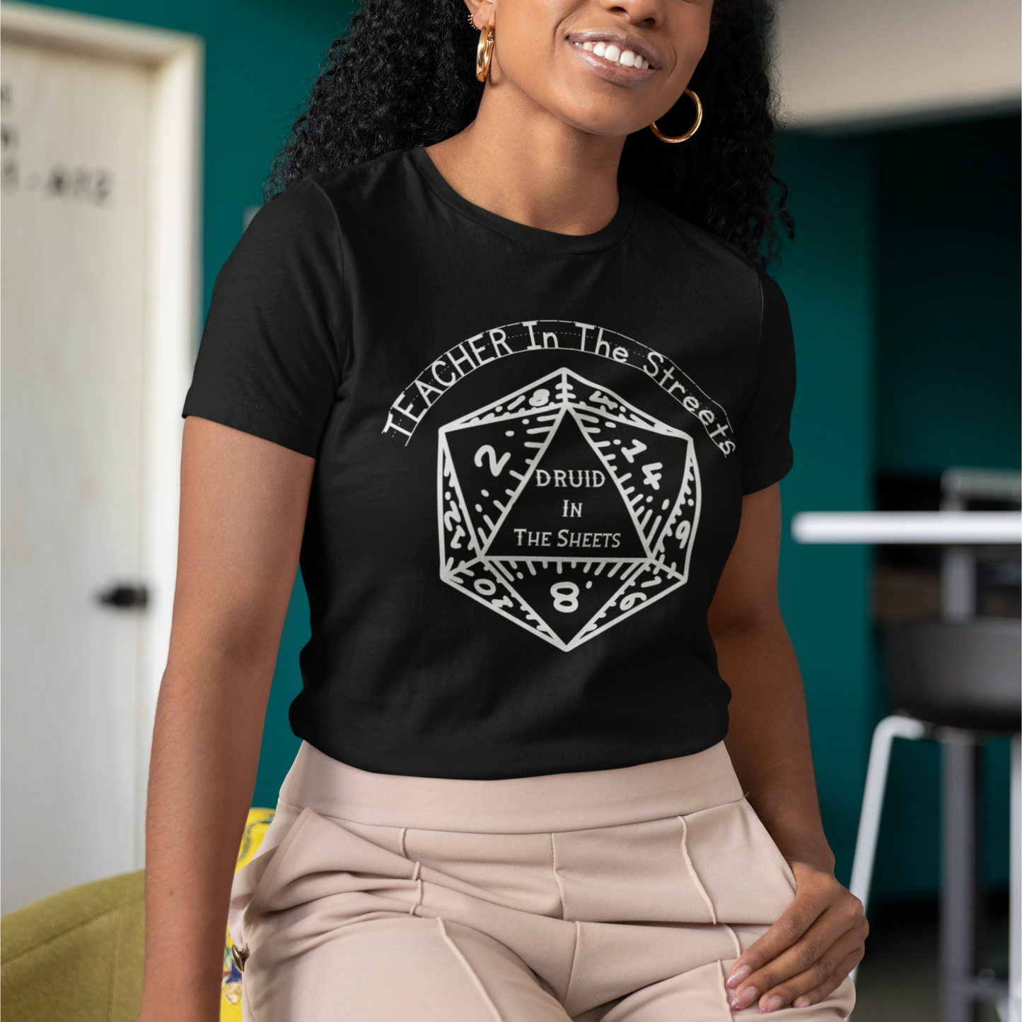 Teacher In The Streets, Druid In The Sheets Unisex Tee
