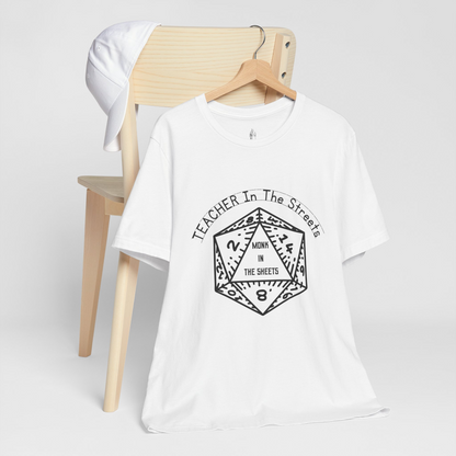 Teacher In The Streets, Monk In The Sheets Unisex Tee