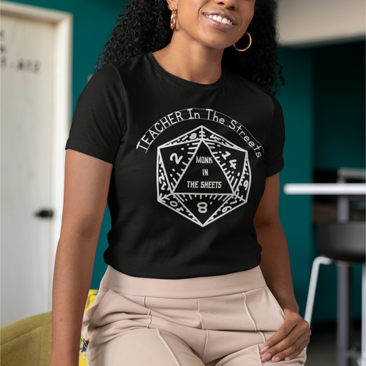 Teacher In The Streets, Monk In The Sheets Unisex Tee