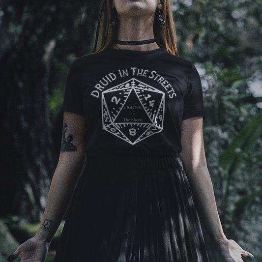 Druid In The Streets, Fighter In The Sheets Unisex Tee