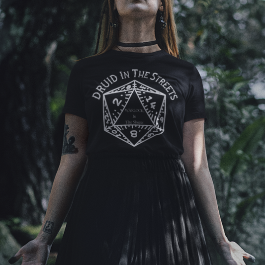Druid In The Streets, Warlock In The Sheets Unisex Tee