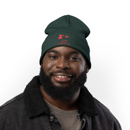 I Cast Magic Missile-Toe Green Beanie