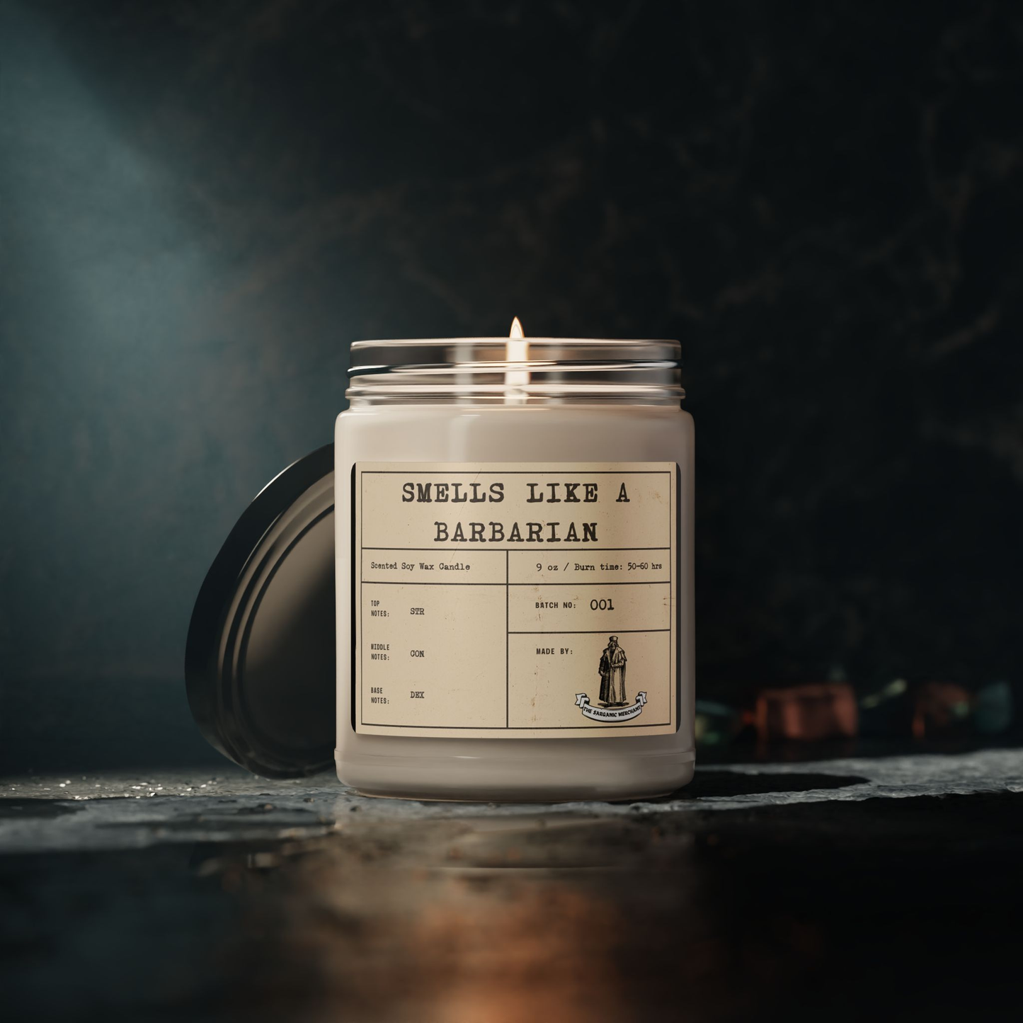 Barbarian Scented Soy Candle