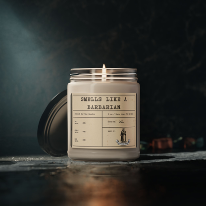 Barbarian Scented Soy Candle