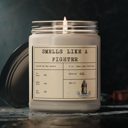 Fighter Scented Soy Candle