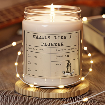 Fighter Scented Soy Candle