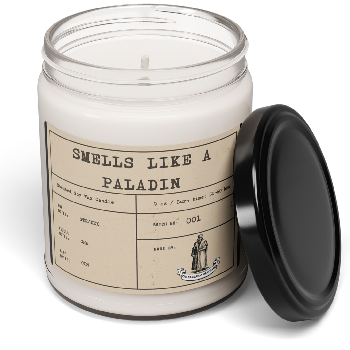 Paladin Scented Soy Candle