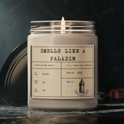 Paladin Scented Soy Candle