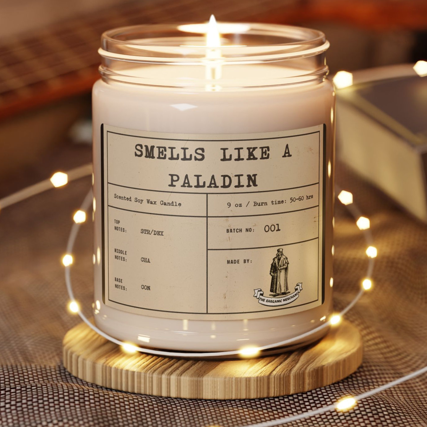 Paladin Scented Soy Candle