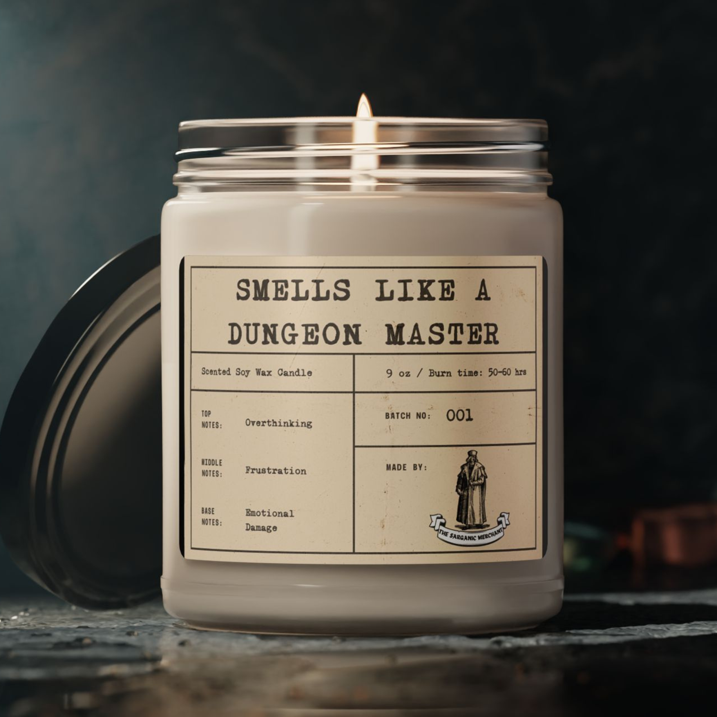 Dungeon Master Scented Soy Candle