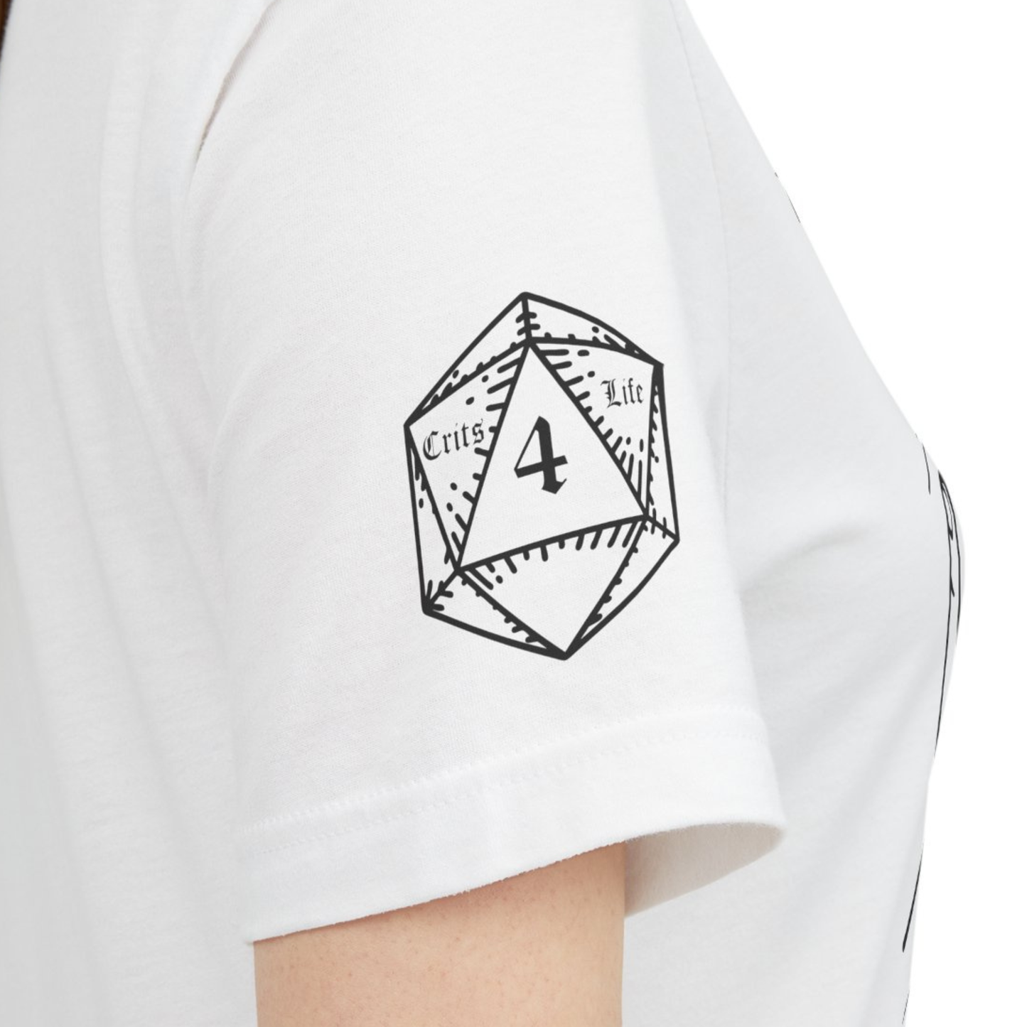 Throwing Up My Set (Both Sleeves Design) Unisex Tee