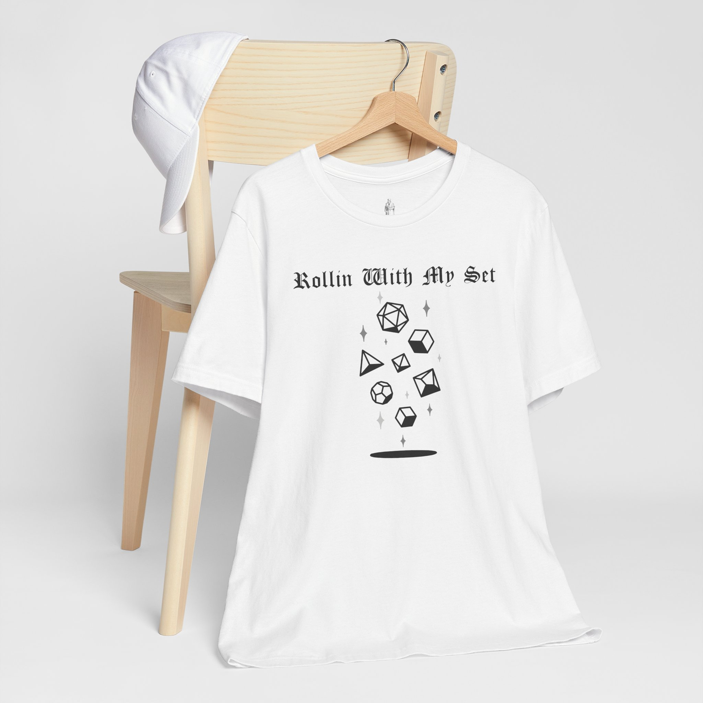 Rollin With My Set (No Sleeve Design) Unisex Tee