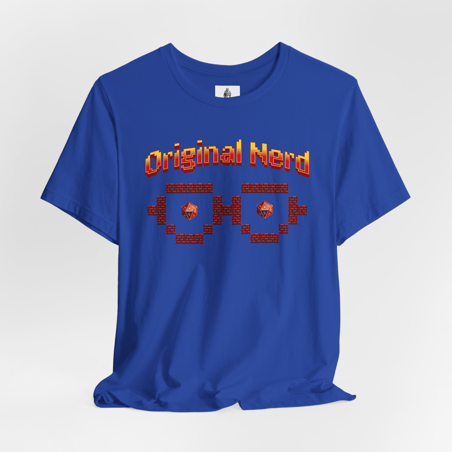 8-bit D20 Original Nerd Unisex Tee