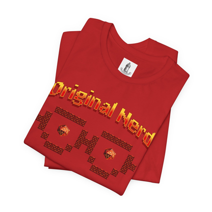 8-bit D20 Original Nerd Unisex Tee