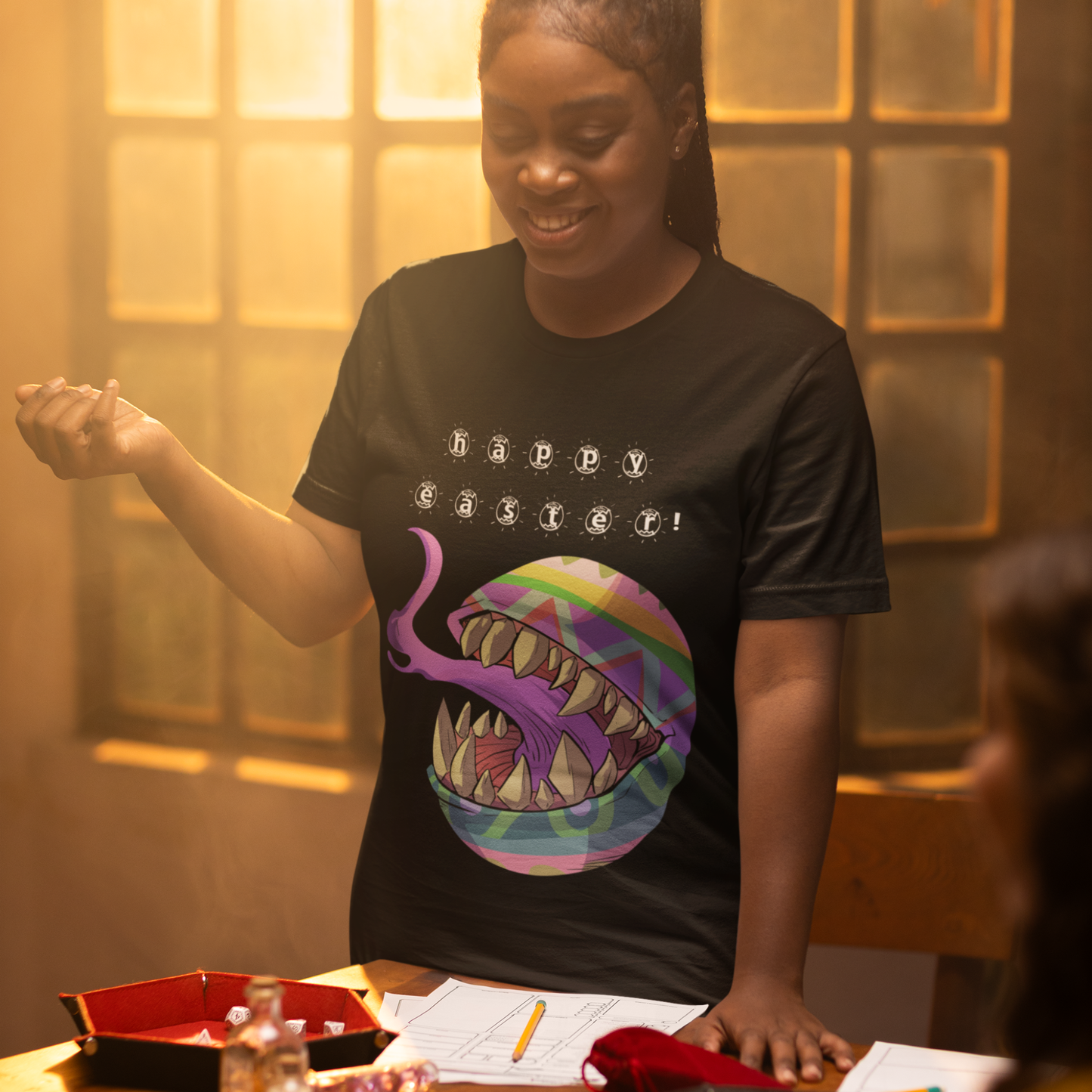 Happy Easter Mimic Egg Unisex Tee
