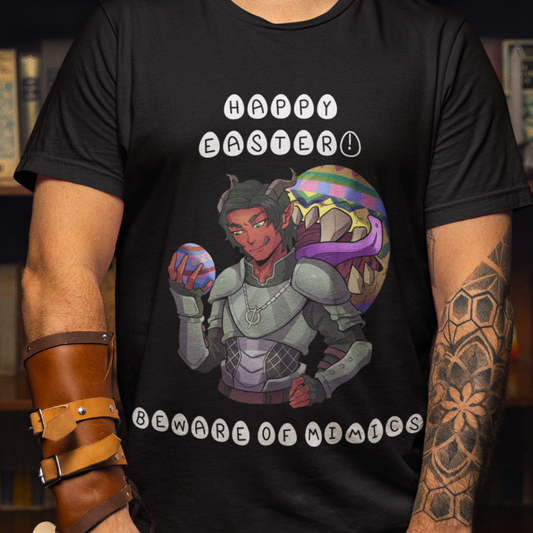 Happy Easter Beware Of Mimics Unisex Tee