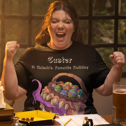 Happy Easter Mimic's Favorite Holiday Unisex Tee