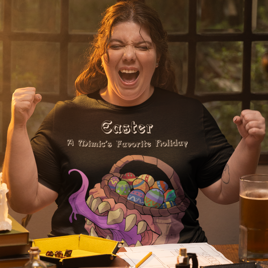 Happy Easter Mimic's Favorite Holiday Unisex Tee
