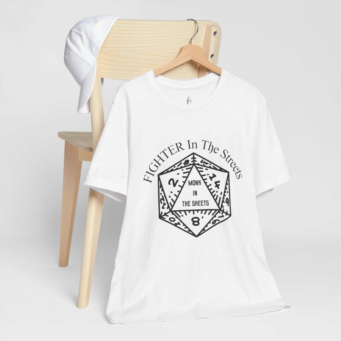 Fighter In The Streets, Monk In The Sheets Unisex Tee
