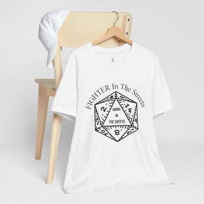 Fighter In The Streets, Monk In The Sheets Unisex Tee